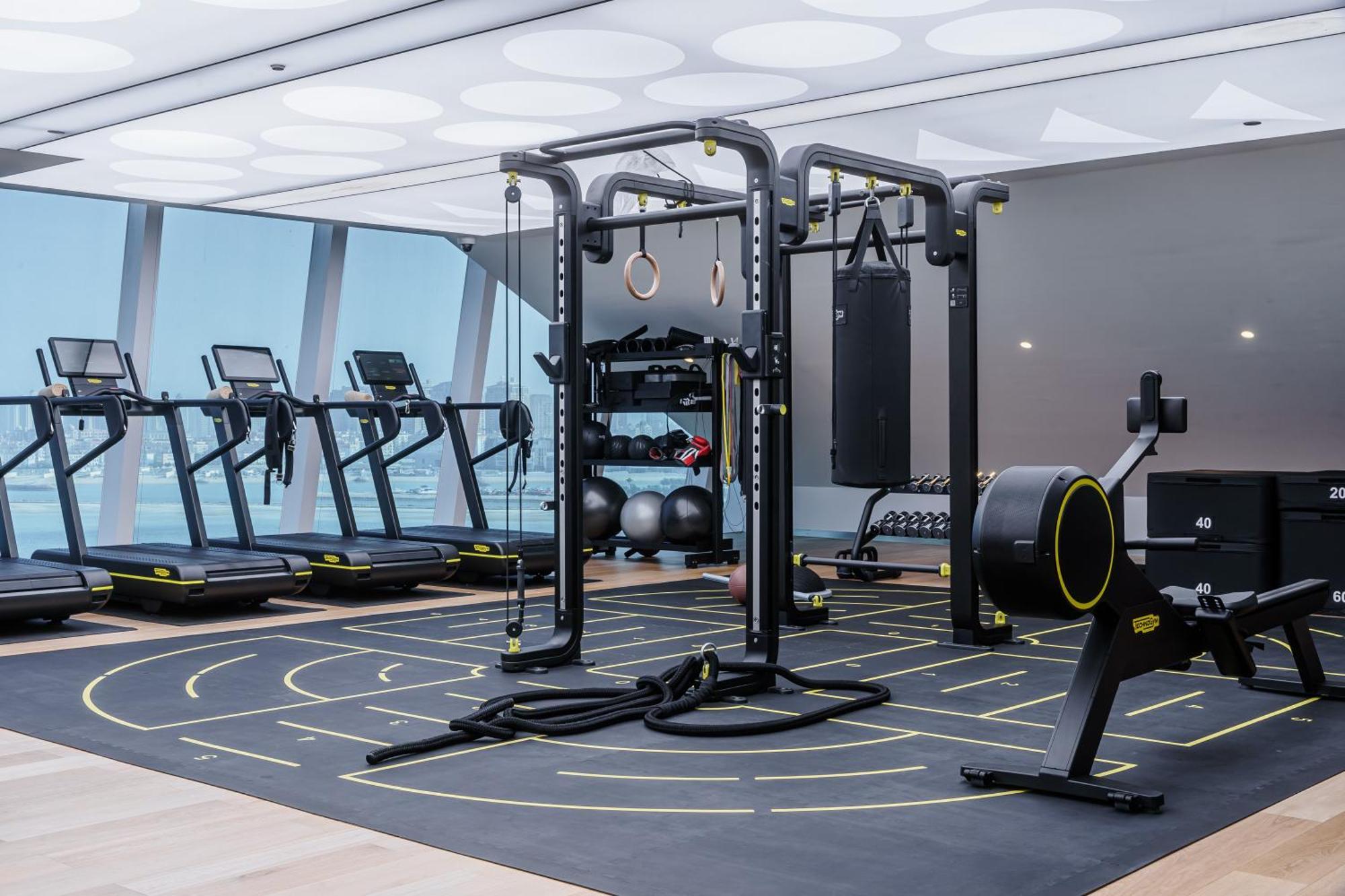 Fairmont Doha Hotel Lusail Екстериор снимка The gym at the 2012 London Olympics