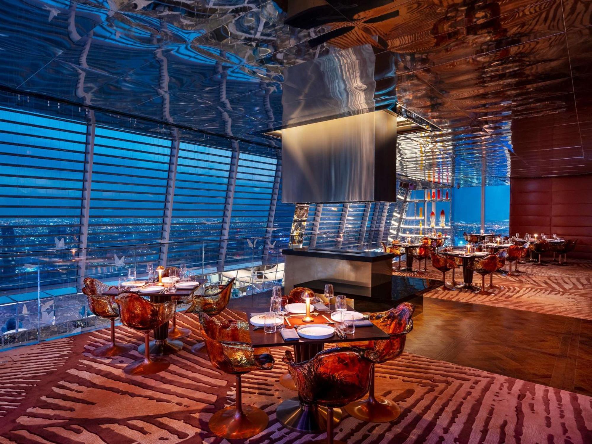 Fairmont Doha Hotel Lusail Екстериор снимка The interior of the restaurant